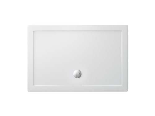 Zamori Rectangle Shower Tray 1200 x 800mm - Centre Waste - Z1175