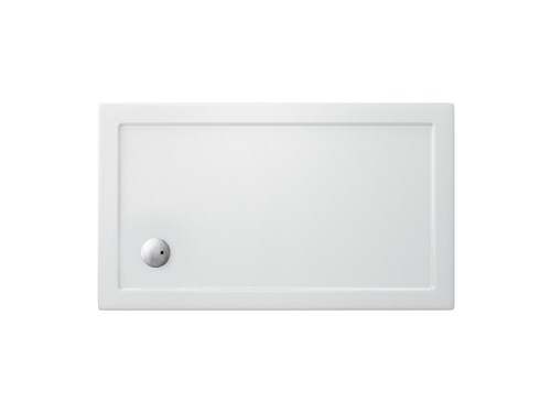 Zamori Rectangle Shower Tray 1200 x 700mm - Corner waste - Z1173