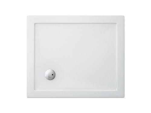 Zamori Rectangle Shower Tray 900 x 760mm - Corner waste - Z1163