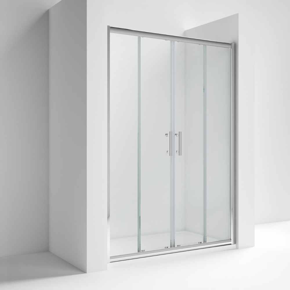 Nuie Pacific 1500mm Double Sliding Shower Door 