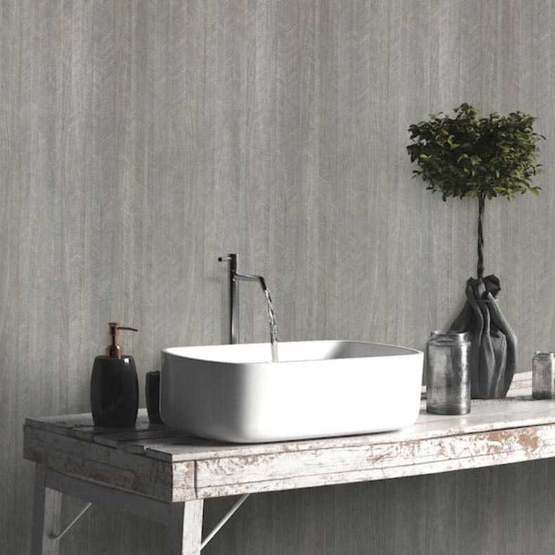 Brushed Federa Allover Wall & Water Wall Panels by BerryAlloc