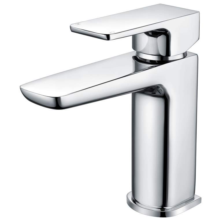 Buff Basin Mixer & Click Clack - Chrome