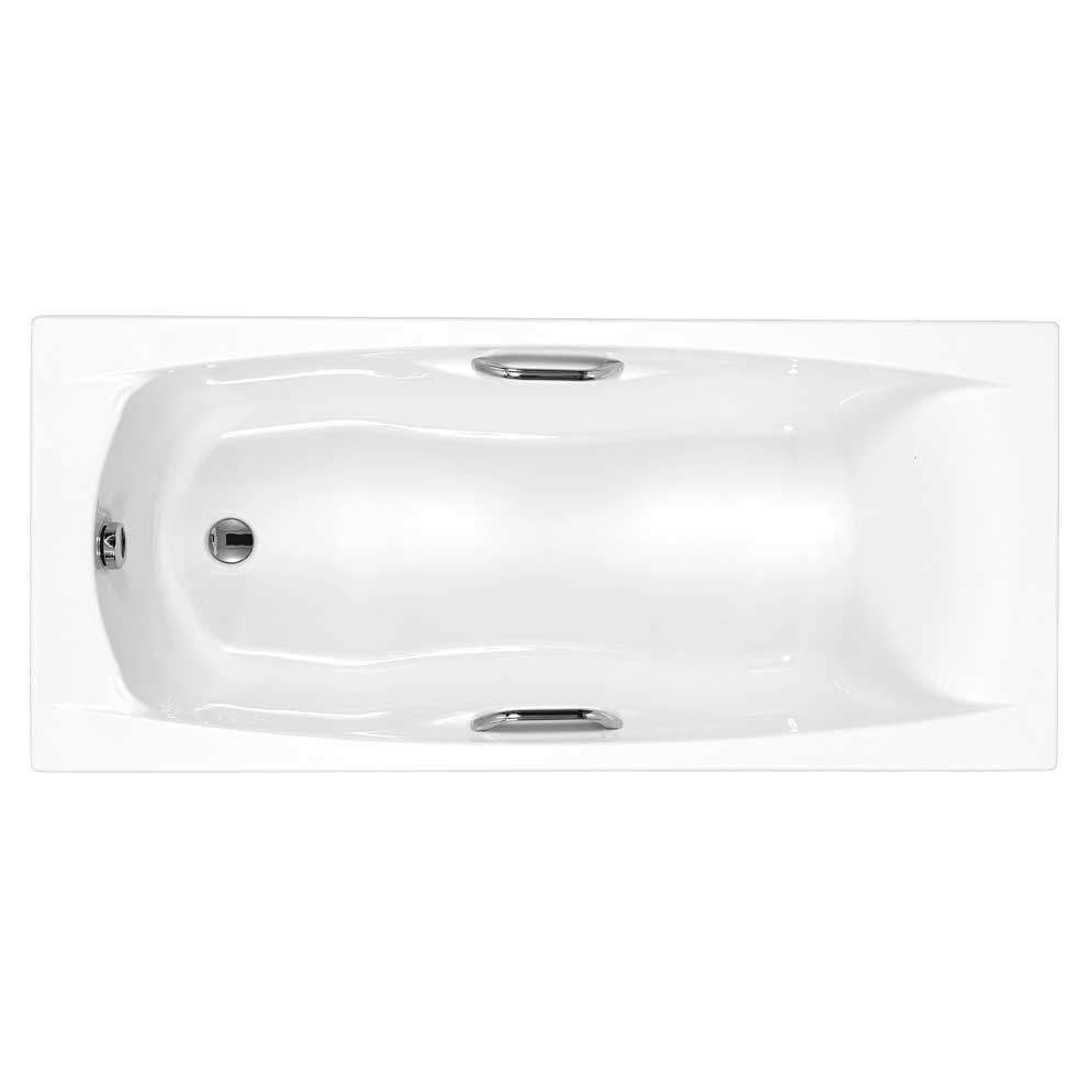 Carron Imperial 1500 x 700 Single Ended Bath With Grips - 5mm