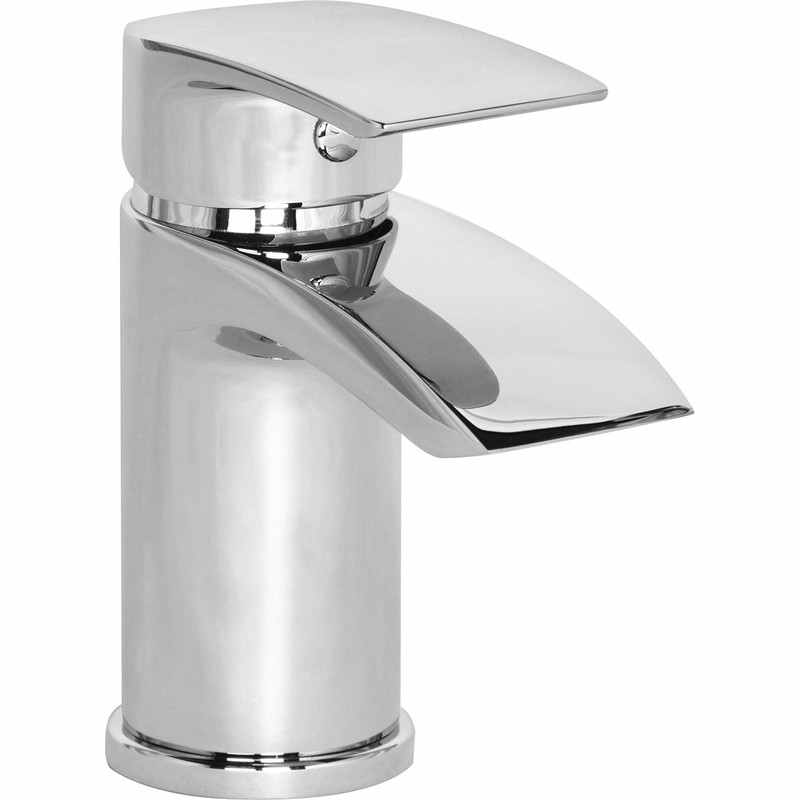 Coll Cloakroom Mono Basin Mixer Tap & Push Waste - Highlife Bathrooms