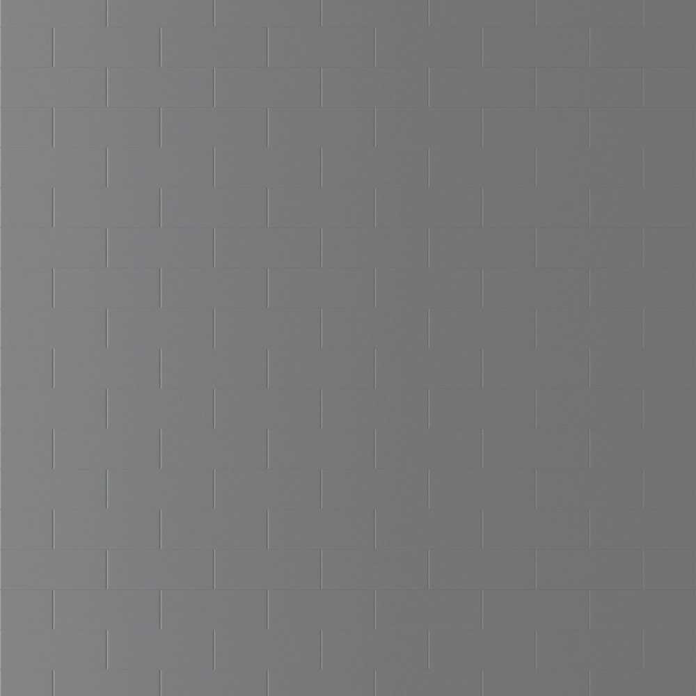 Dove Grey, Showerwall Compact Tile Effect Board 1220 x 2400mm