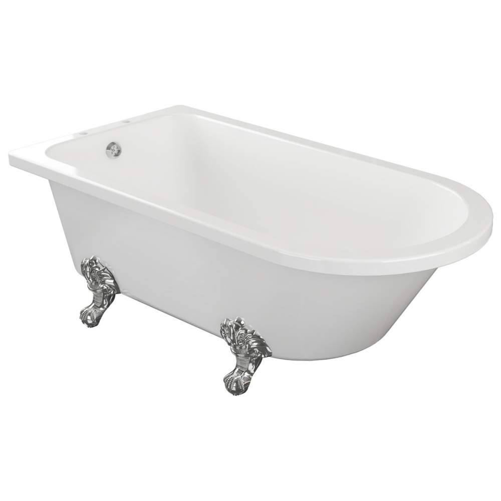 Elizabeth 1500mm Traditional Freestanding Bath with Chrome Feet