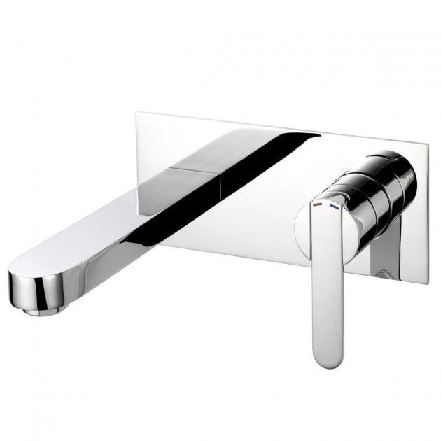 Francis Pegler Strata Wall Mounted Bath Mixer Tap