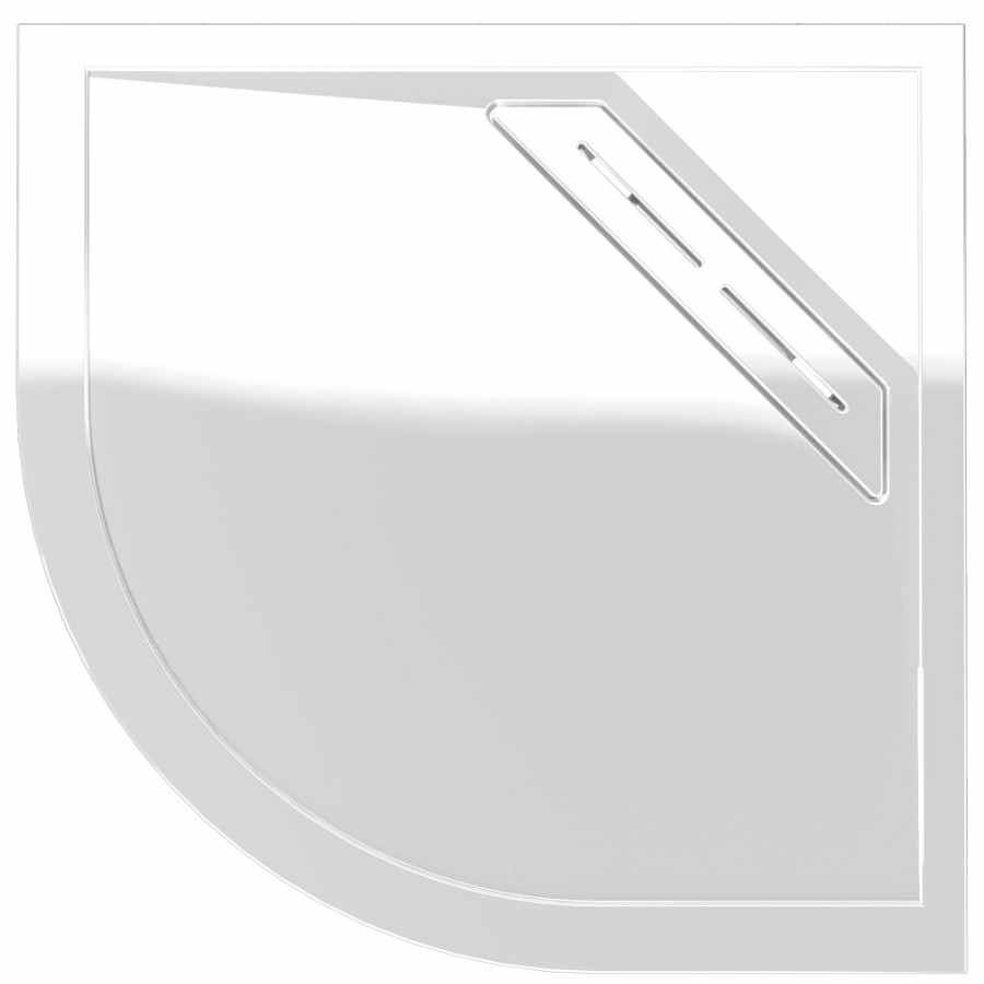 Kudos Connect2 900 x 900mm Quadrant Anti Slip Shower Tray