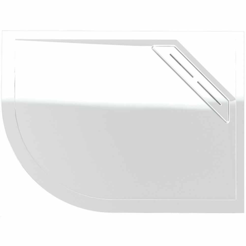 Kudos Connect2 1000 x 900mm RH Offset Quadrant Shower Tray