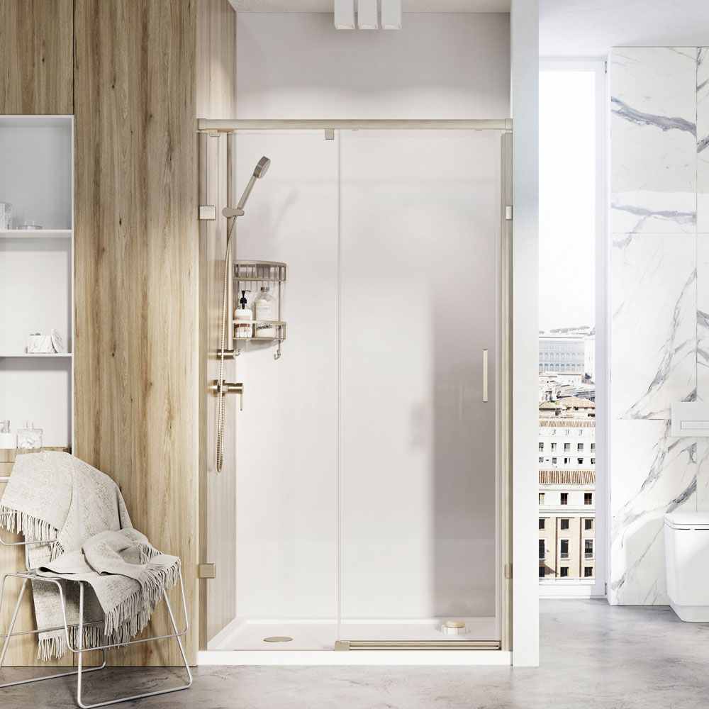 Roman Liberty 1700mm Sliding Shower Door for Alcove Fitting - 8mm Glass