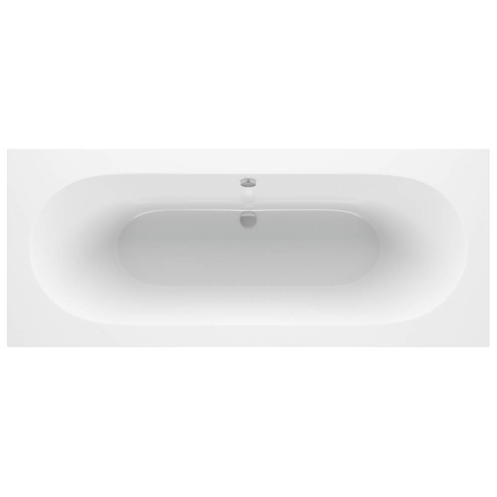 Merchtem Round 1700x750 Double Ended Bath & Legs