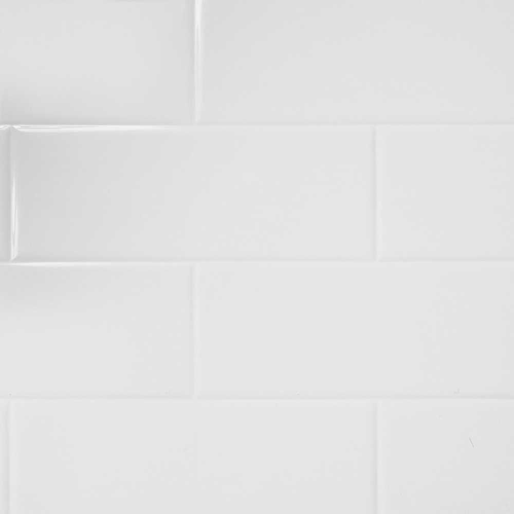 White - Mermaid Composite Tilepanel Shower Board