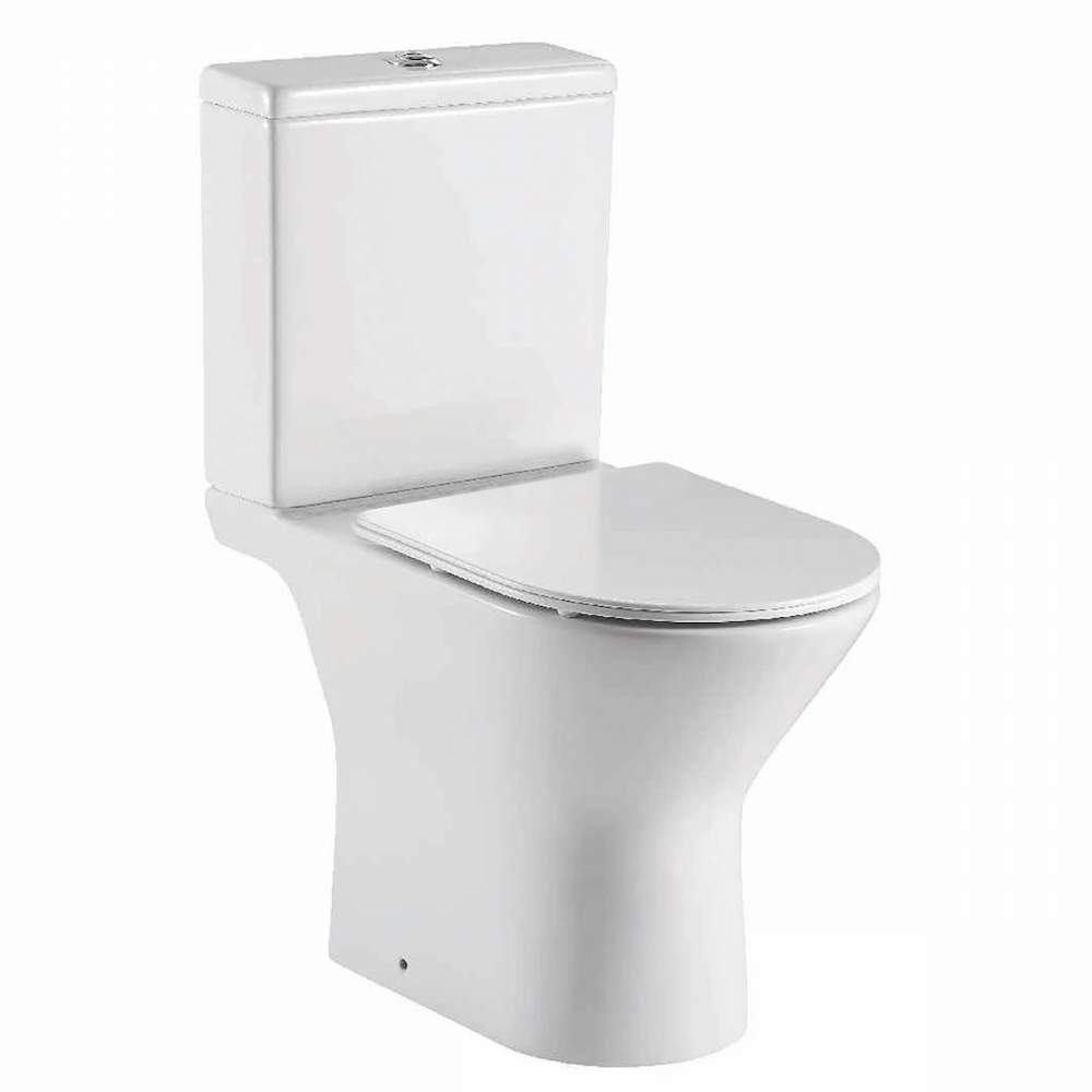 Kate Rimless Open Back Toilet & Softclose Seat - Signature