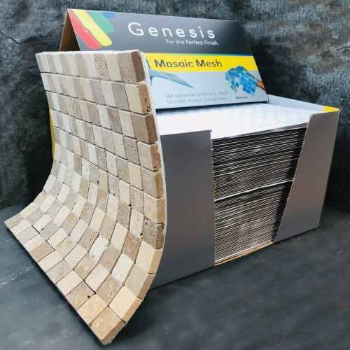 Genesis Mosaic Mesh Self Adhesive Backing Sheet - 300 x 300mm