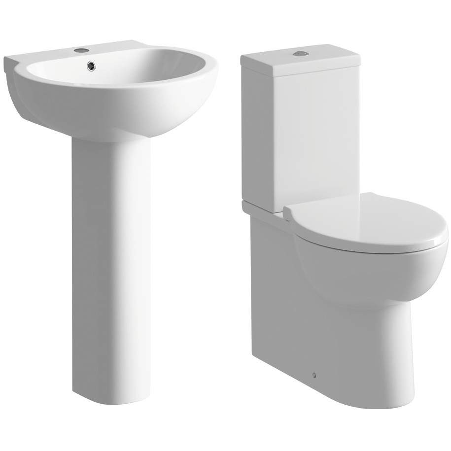 Muscovy 4 Piece Toilet & Basin Set