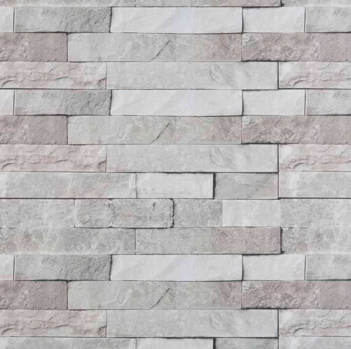 Neptune 400 Grey Brick Effect - Plastic PVC Wall Panels 2800 x 400mm - 3 Pack