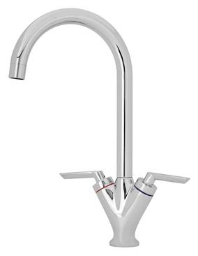 Nuie Dual-Head Kitchen Sink Mixer Tap (KB321)