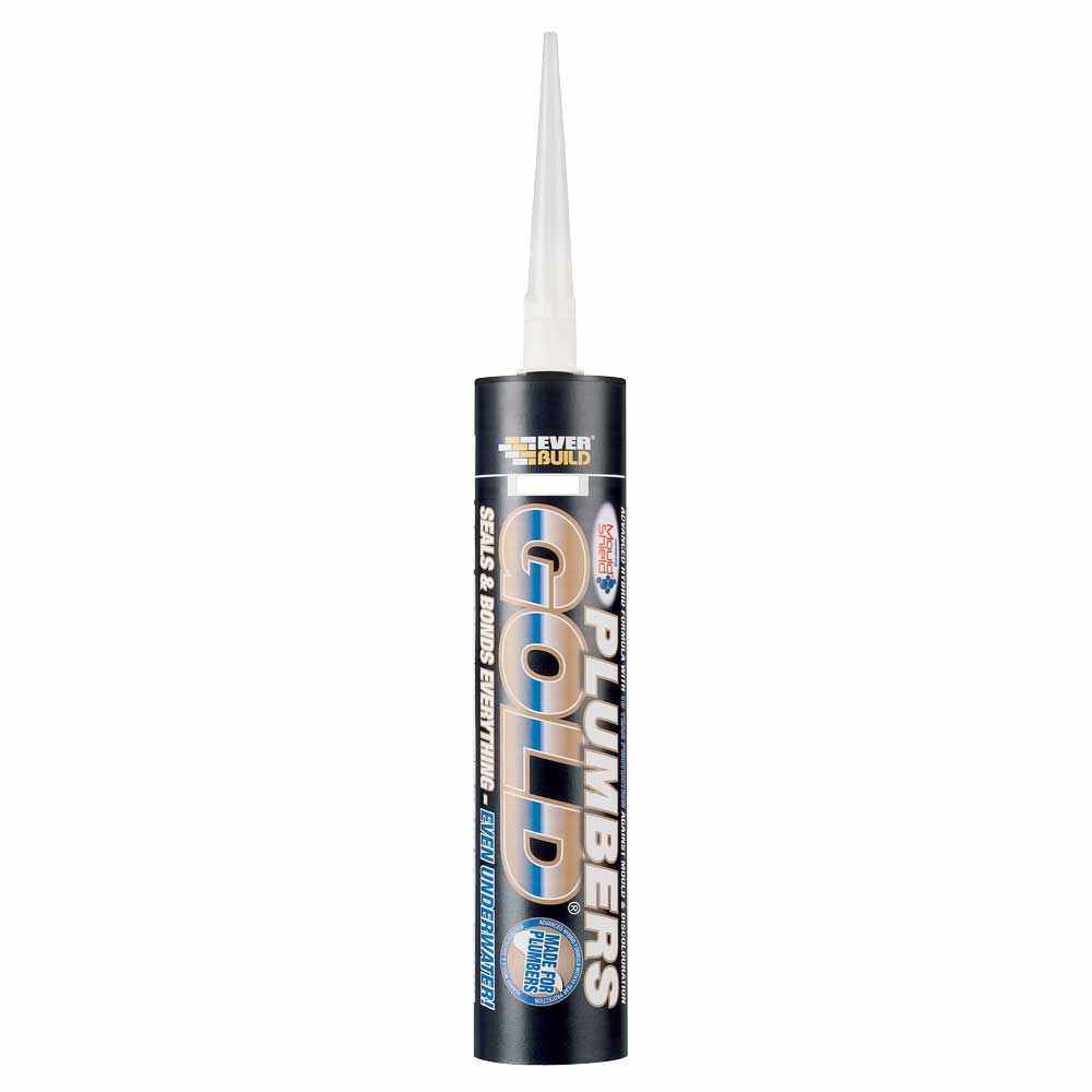 Plumbers Gold - Everbuild - White - 290ml