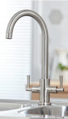 Richmond Monobloc Kitchen Mixer Tap - Brushed Nickel - Signature Series