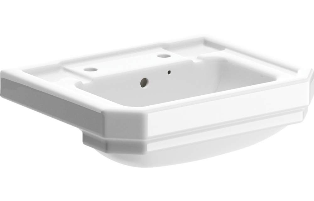 Shetland 500x450mm 2TH Semi Recessed Basin