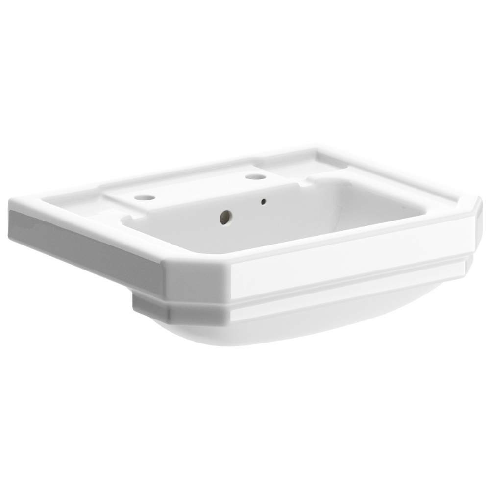 Shetland 550x450mm 2TH Semi Recessed Basin