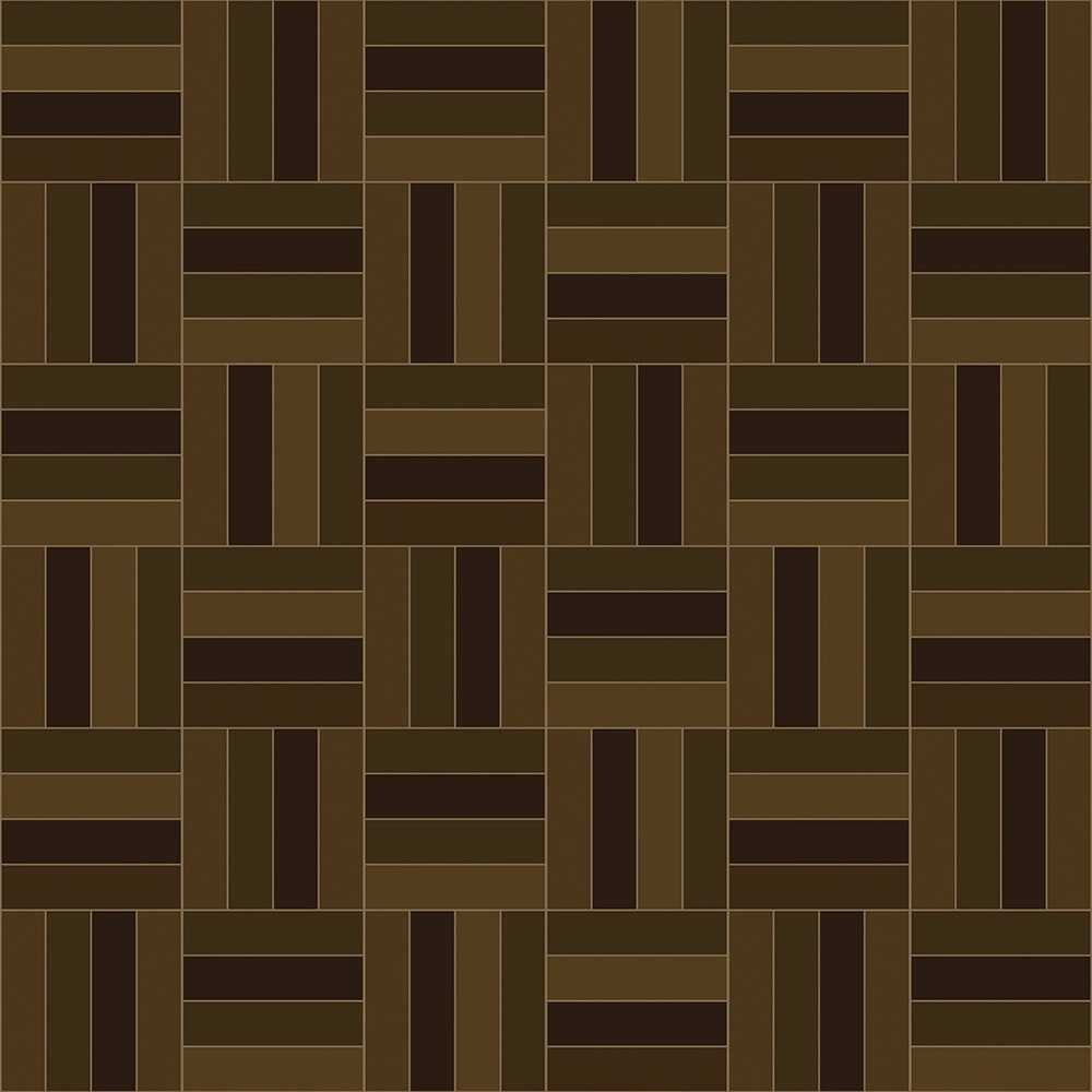 Square Parquet Bronze - Showerwall Acrylic