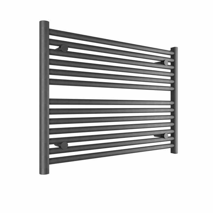 Hugo2 600 x 800mm Towel Radiator - Anthracite - Tissino