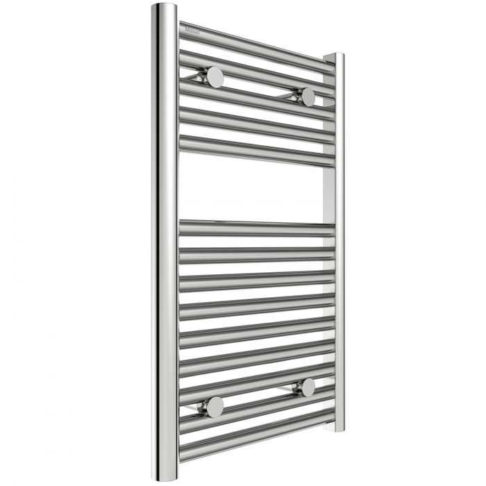 Hugo2 652 x 400mm Electric Towel Radiator - Chrome - High Heat Output - Tissino