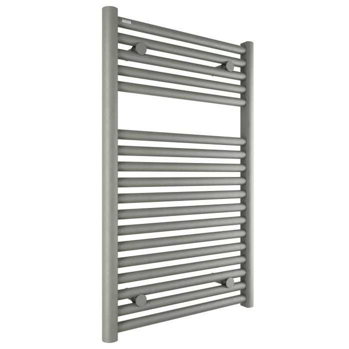 Hugo2 812 x 500mm Electric Towel Radiator - Lusso Grey - High Heat Output - Tissino