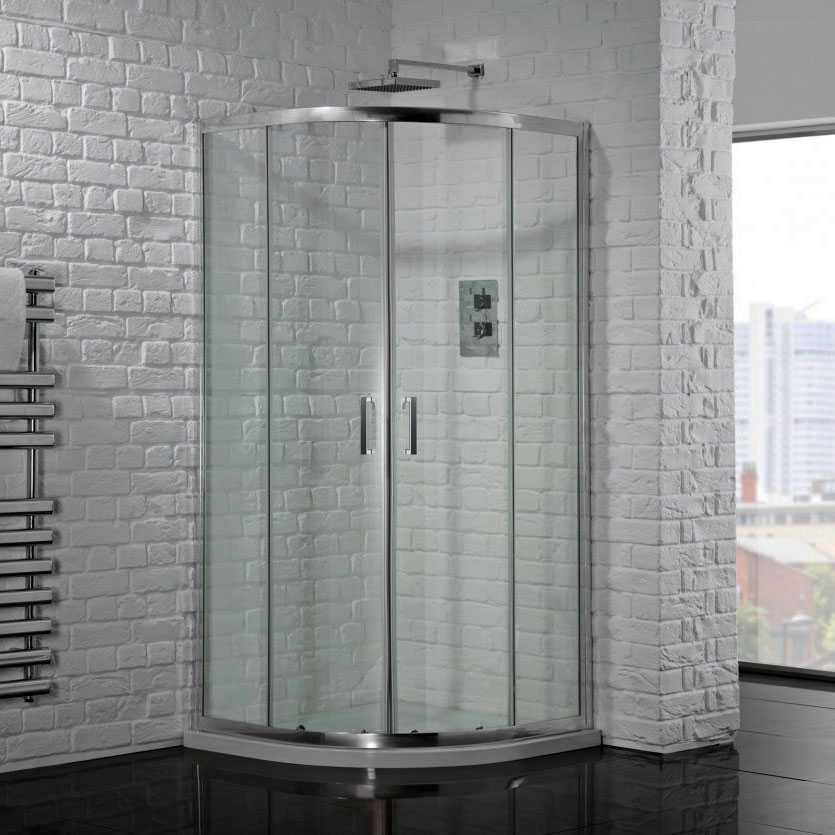 Aquadart Venturi 6 1000 x 800mm Offset Quadrant Shower Enclosure