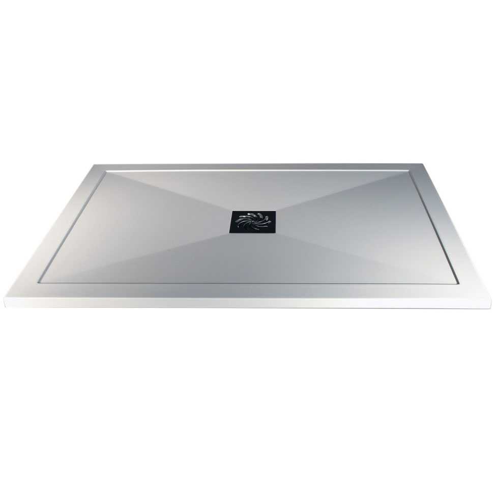 Ultra-Slim 1000 x 800mm Rectangular Shower Tray