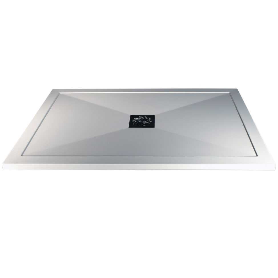 Ultra-Slim 1100 x 800mm Rectangular Shower Tray