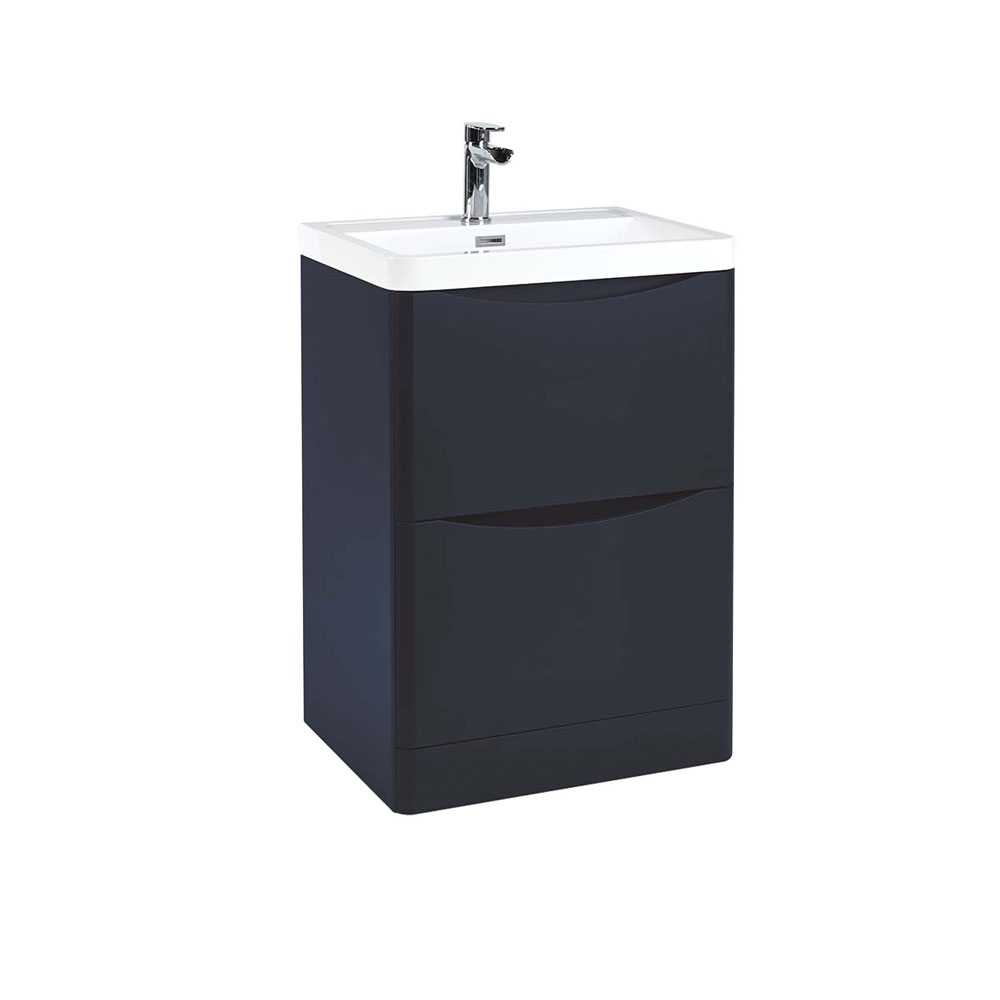 Bella 600 Floor Cabinet in Indigo - Scudo