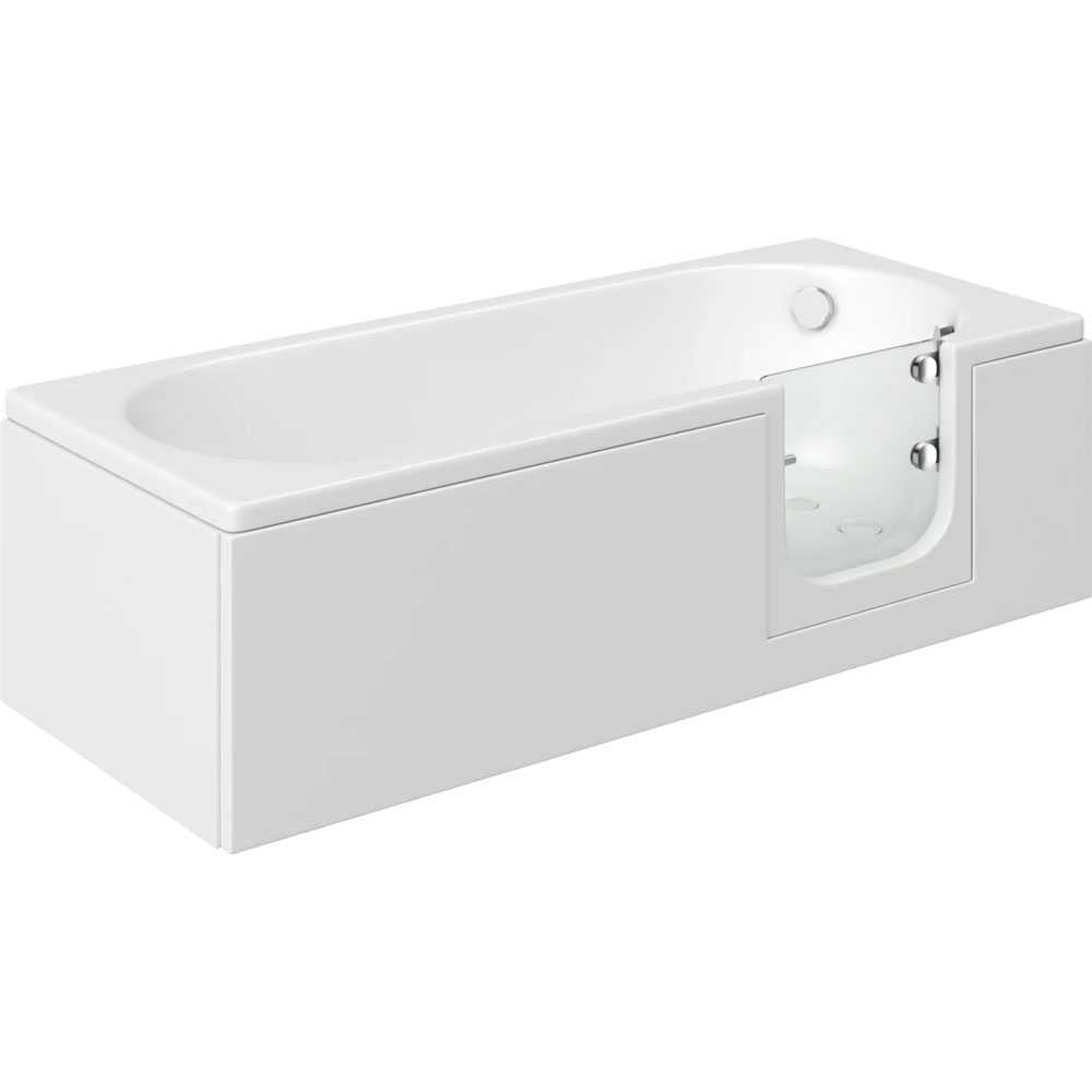 Abalone Walk-in Bath - Easy Access Bath Including Front Panel (1500 x 700mm) Mantaleda