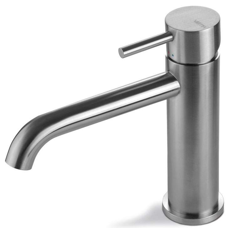 Vema Tiber Stainless Steel Basin Mixer Tap