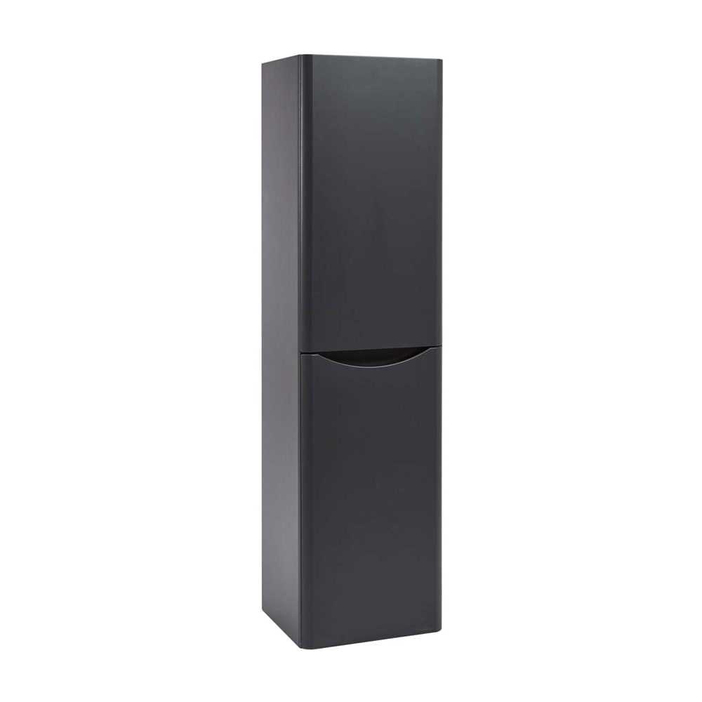 Bella Tall Boy Cabinet in Matt Grey - Scudo