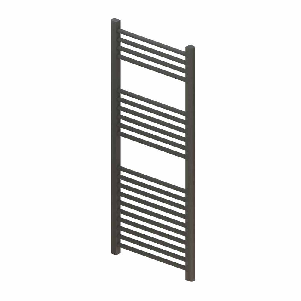 Eastbrook Wingrave 1200 x 400 Matt Anthracite Towel Radiator