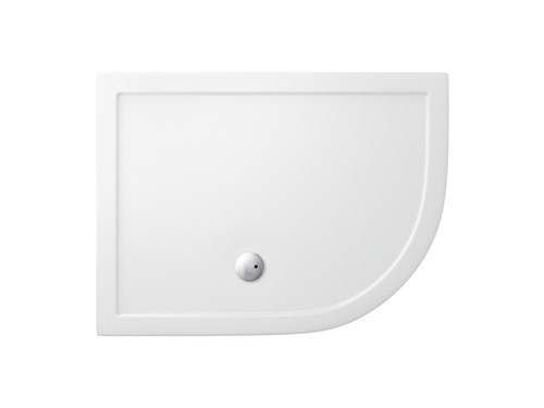 Zamori Offset Quadrant - 1200 x 900 - Right Hand Shower Tray - Z1204